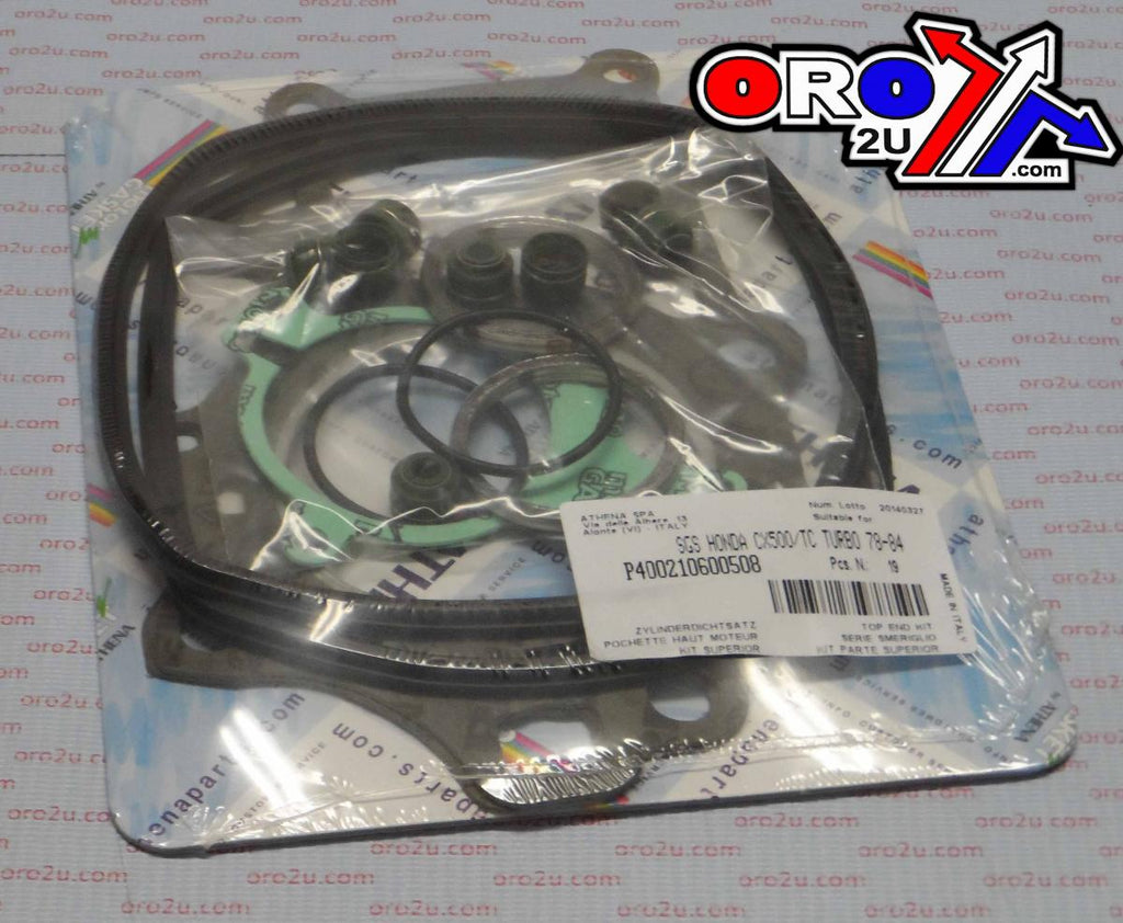 TOP END GASKET SET HONDA CX 500 TURBO 1982, ATHENA P400210600508