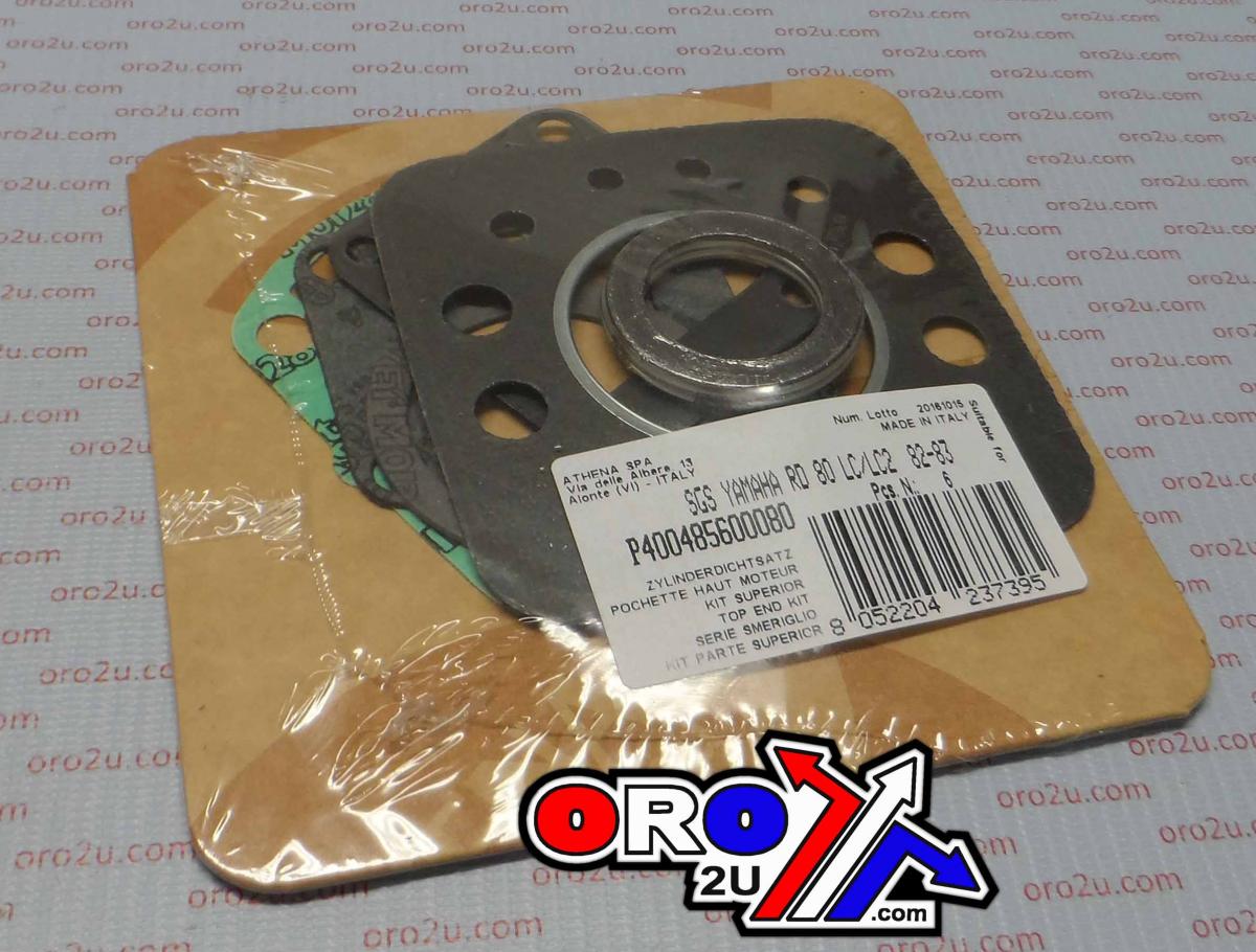 TOP END GASKET SET YAMAHA RD 80 82-83, ATHENA P400485600080