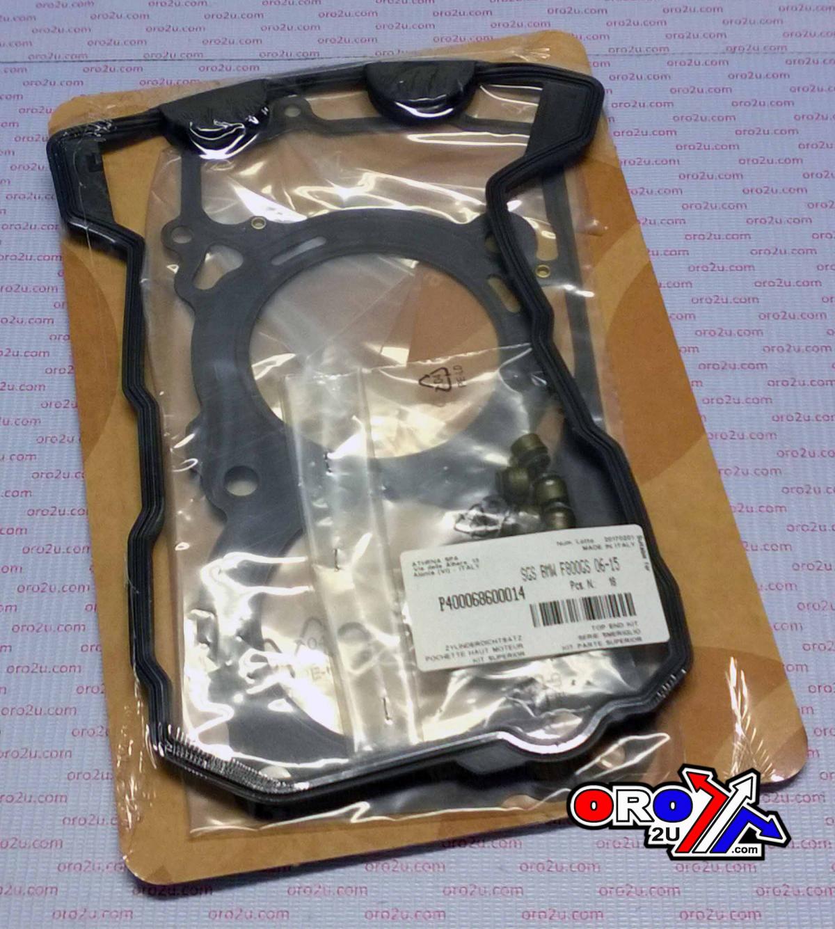 TOP END GASKET SET BMW F650/700/800 04-18, ATHENA P400068600014 GS 700/800