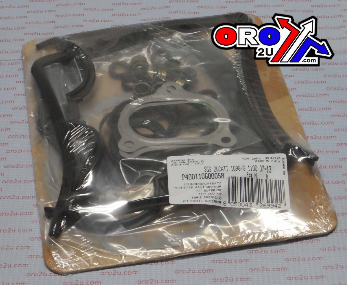 TOP END GASKET SET DUCATI 1098 07-18, ATHENA P400110600058 STREETFIGHTER 1100