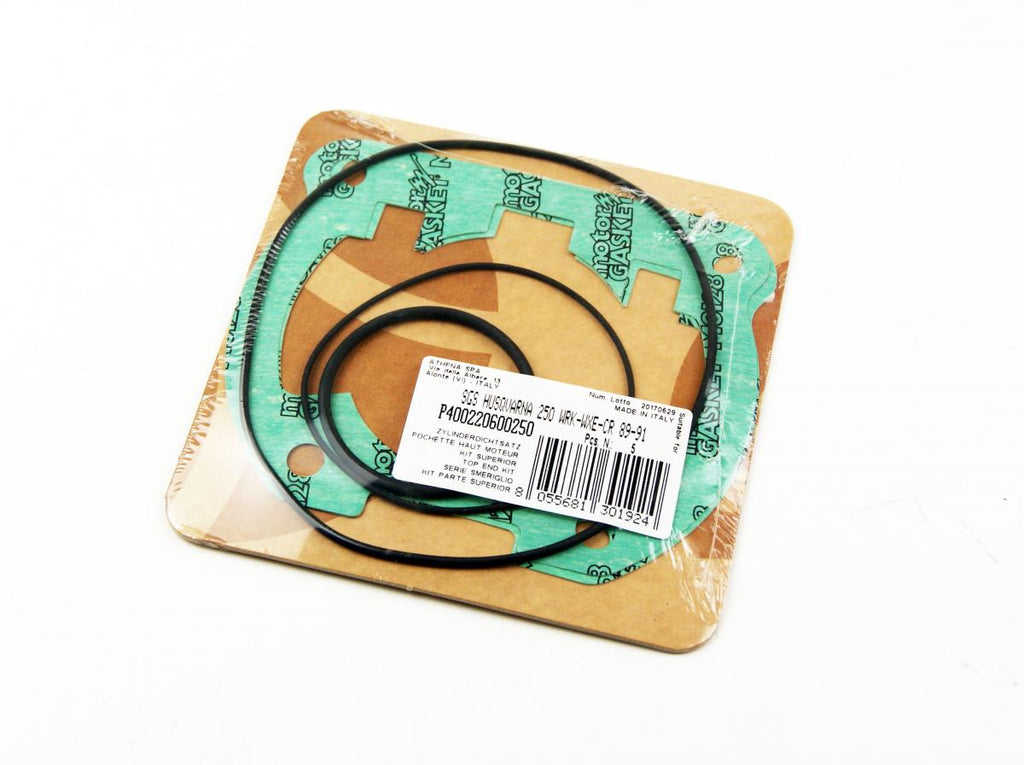 TOP END GASKET SET CR/WR/WRK 240/250/260 89-93, ATHENA P400220600250 HUSQVARNA WXE 1990