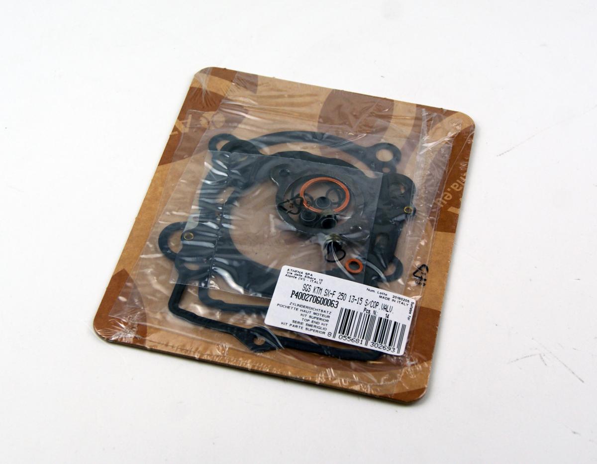 TOP END GASKET SET EXC-F/SX-F/XC-F 250 13-15, ATHENA P400270600063 KTM HUSQVARNA