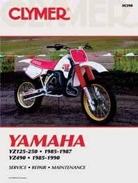 MANUAL YZ125-490 85-87 CLYMER