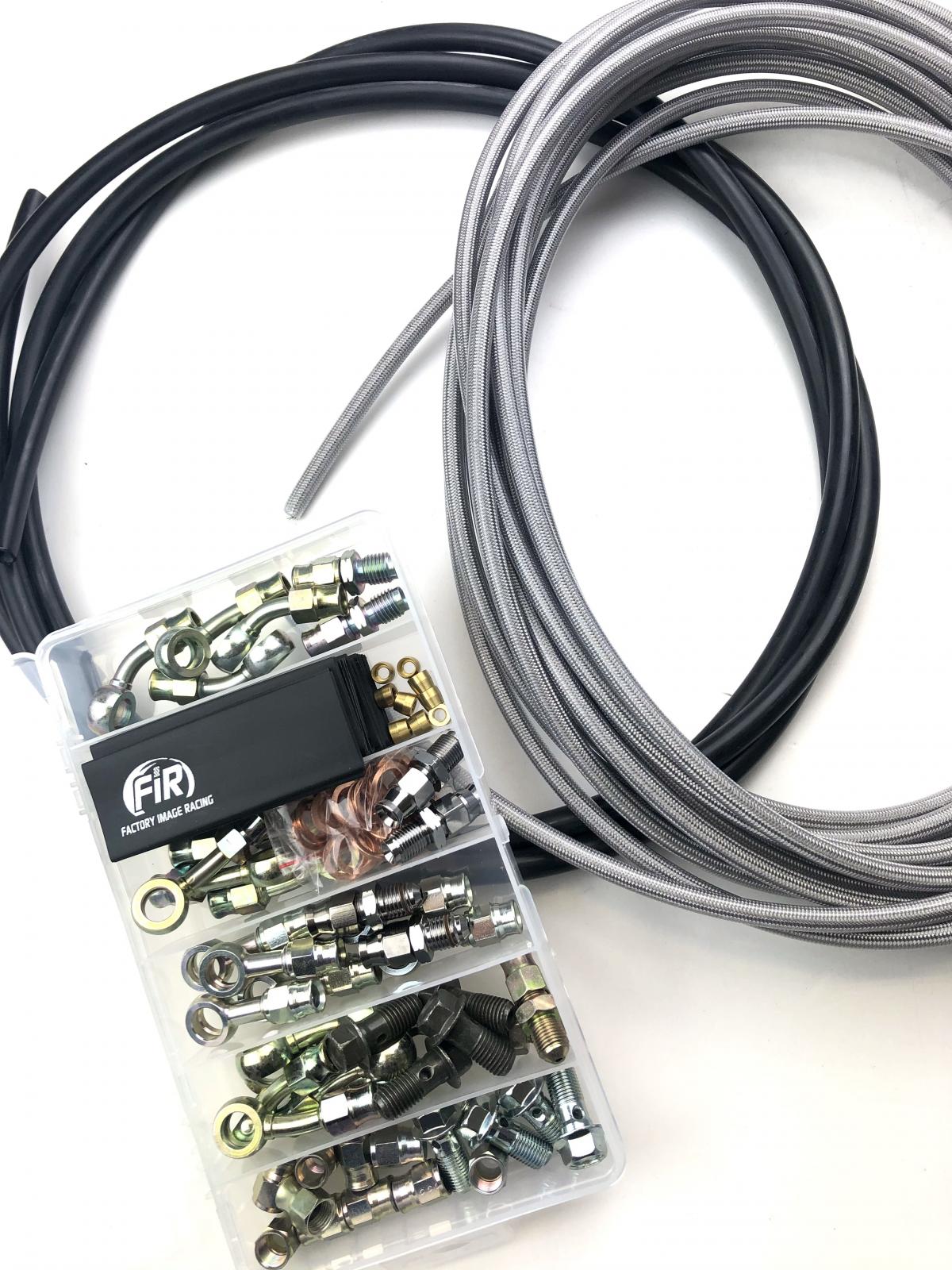 DIY HYDRAULIC BRAKE CLUTCH HOSE BUILDING KIT 120PC FIR BUILDALINE