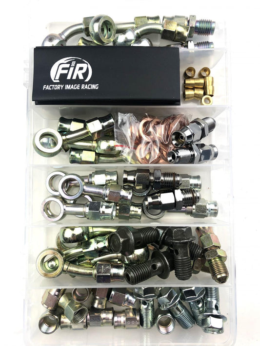 DIY HYDRAULIC BRAKE CLUTCH HOSE BUILDING KIT 120PC FIR BUILDALINE