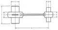 CONNECTING ROD KIT TS125ERZ, RS-3010 12161-12002 SUZUKI, 74-80 RM125, TM