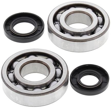 CRANKSHAFT BEARING & SEAL KIT, ALLBALLS 24-1010 KX250 87-01