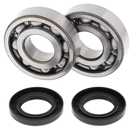 CRANKSHAFT BEARING & SEAL KIT, ALLBALLS 24-1011 KX500 83-04