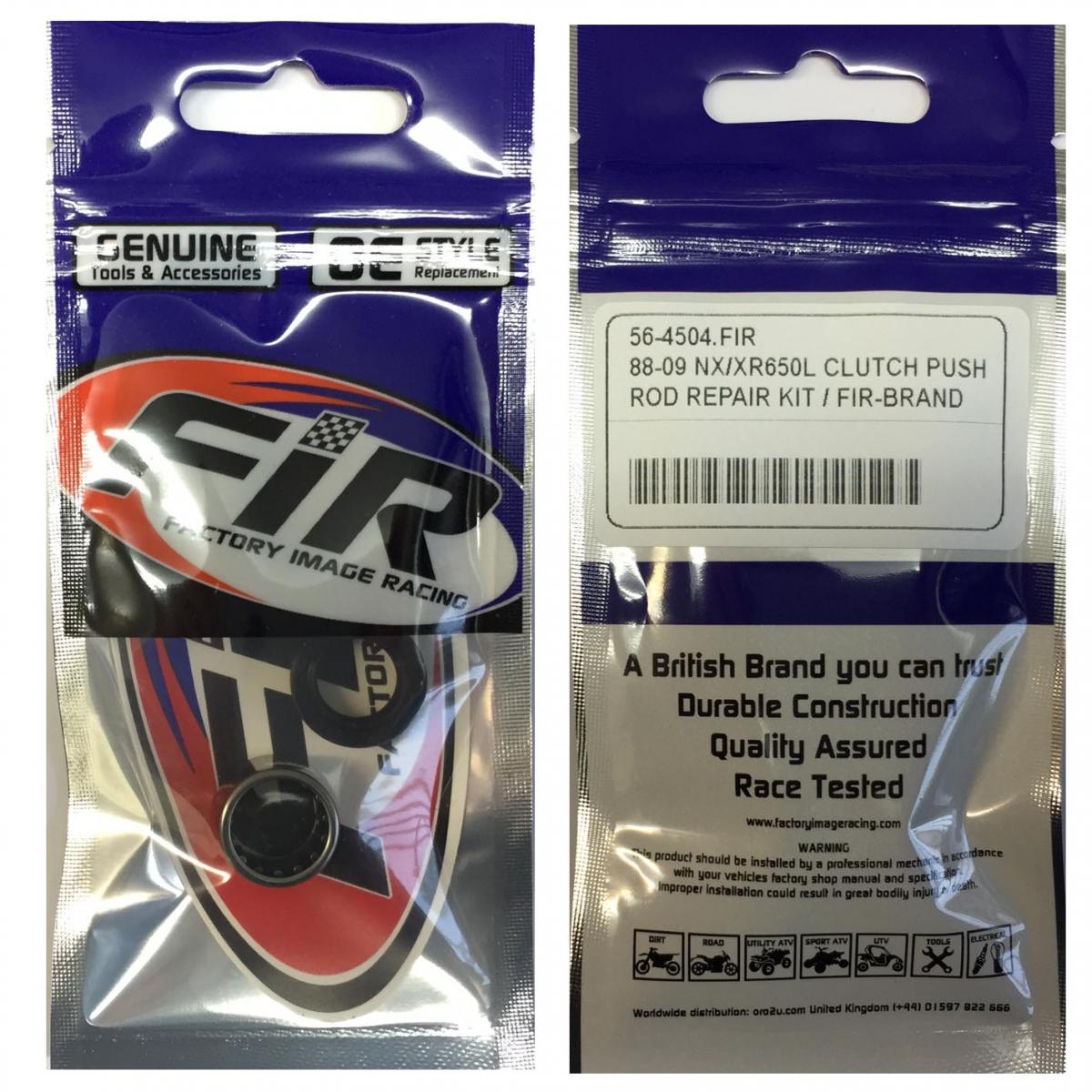 CLUTCH PUSH ROD KIT XR650, ROD REPAIR KIT /