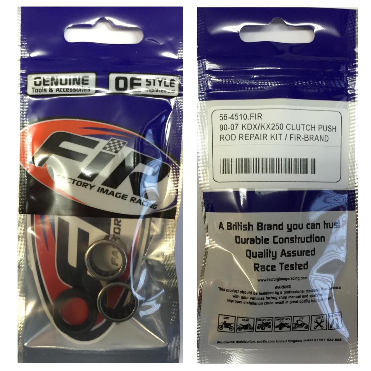 CLUTCH PUSH ROD KIT KX/KDX, ROD REPAIR KIT /