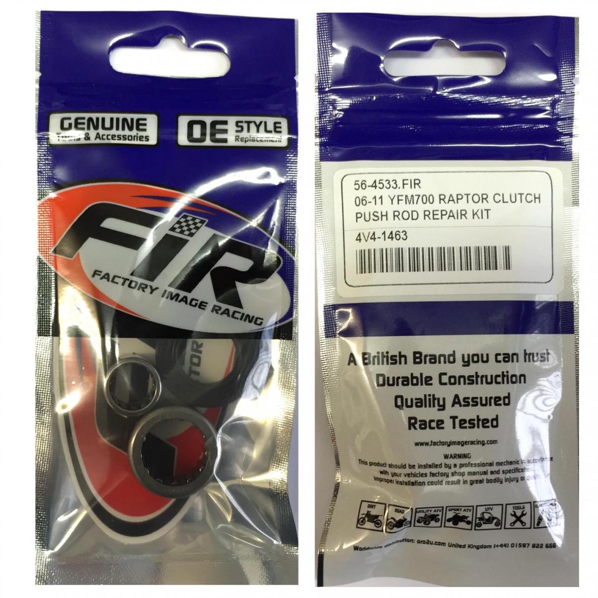 CLUTCH PUSH ROD KIT YFM700, REPAIR KIT 06-11 YFM700 RAPTOR