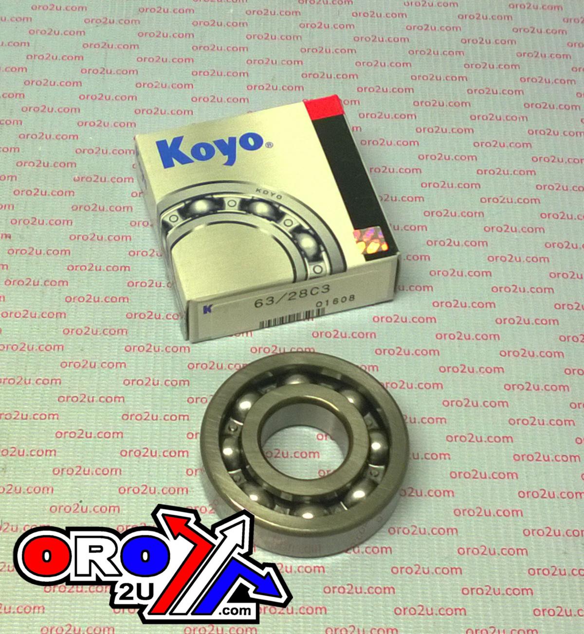 BEARING 63/28 C3 KOYO 28x68x18 23.6328C3  63/28C3-KOYO EACH