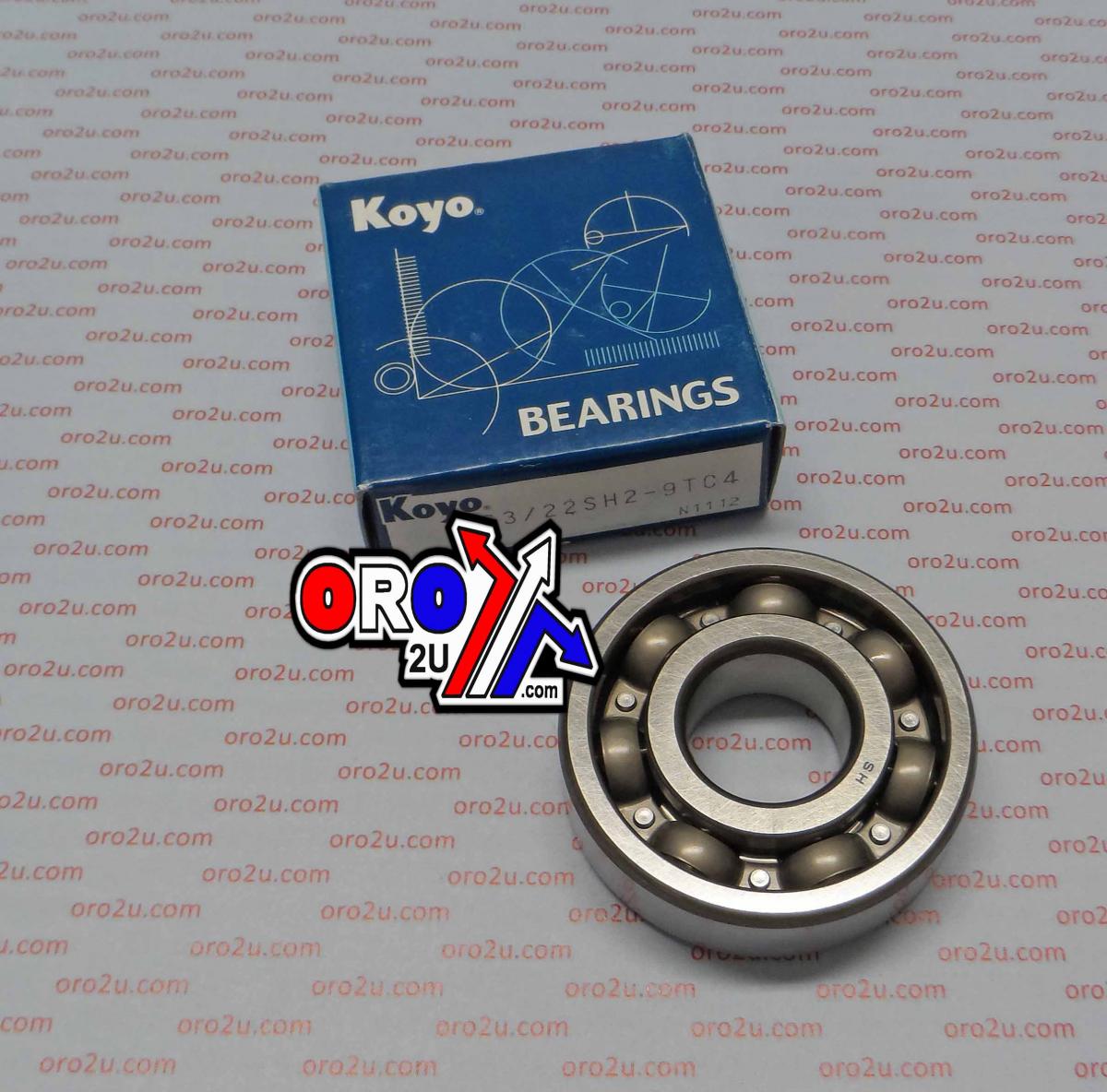 BEARING 63/22 SH2-9TC4 KOYO, 22x56x16 Yamaha crankshafts, BEA402