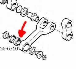 SPHERICAL BEARING 16x30x15/19, GE16K / 151125601, 15-11-256-01, BEARING ROSS 16x30x15/19