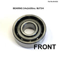 BEARING MJ3/4 DIRT RACING OPEN 3/4x2x11/16inc 19.05x50.80x17.46mm ROLLER TYPE EACH