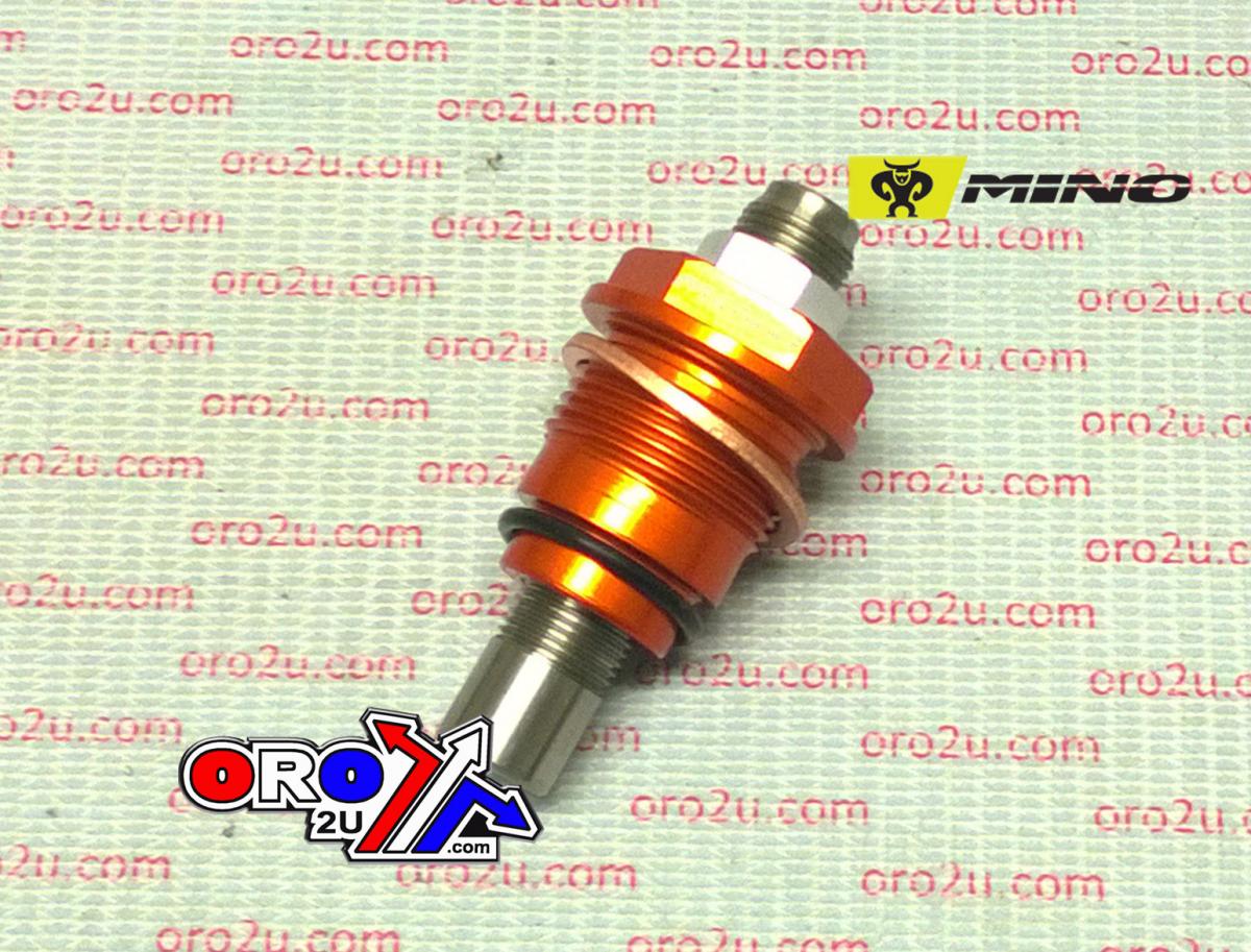 CAM CHAIN TENSIONER KTM 4-ST, ALL MODELS H/D UPGRADE ORANGE, MINO 10-1012 ANODISED ORANGE