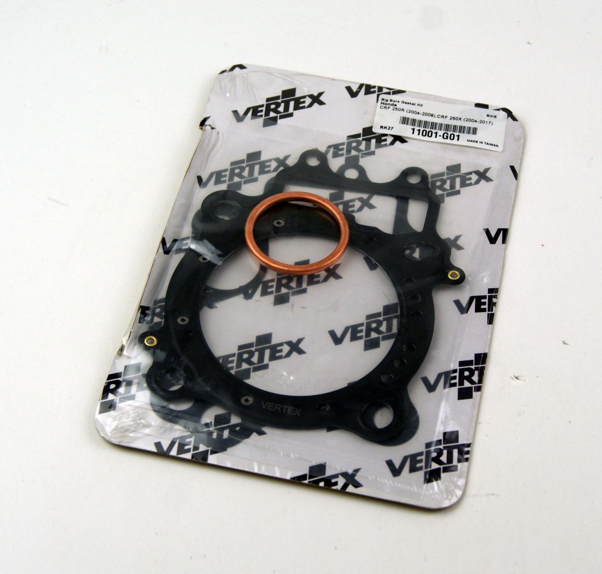 GASKET SET TOP END STD 78.00mm HONDA 2004 - 2015 CRF 250 R F X ATHENA P400210160006