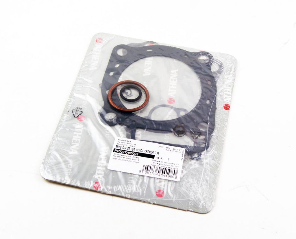 TOP END GASKET SET STD 96.00mm HONDA 2002 - 2010 CRF 450 R ATHENA P400210160002