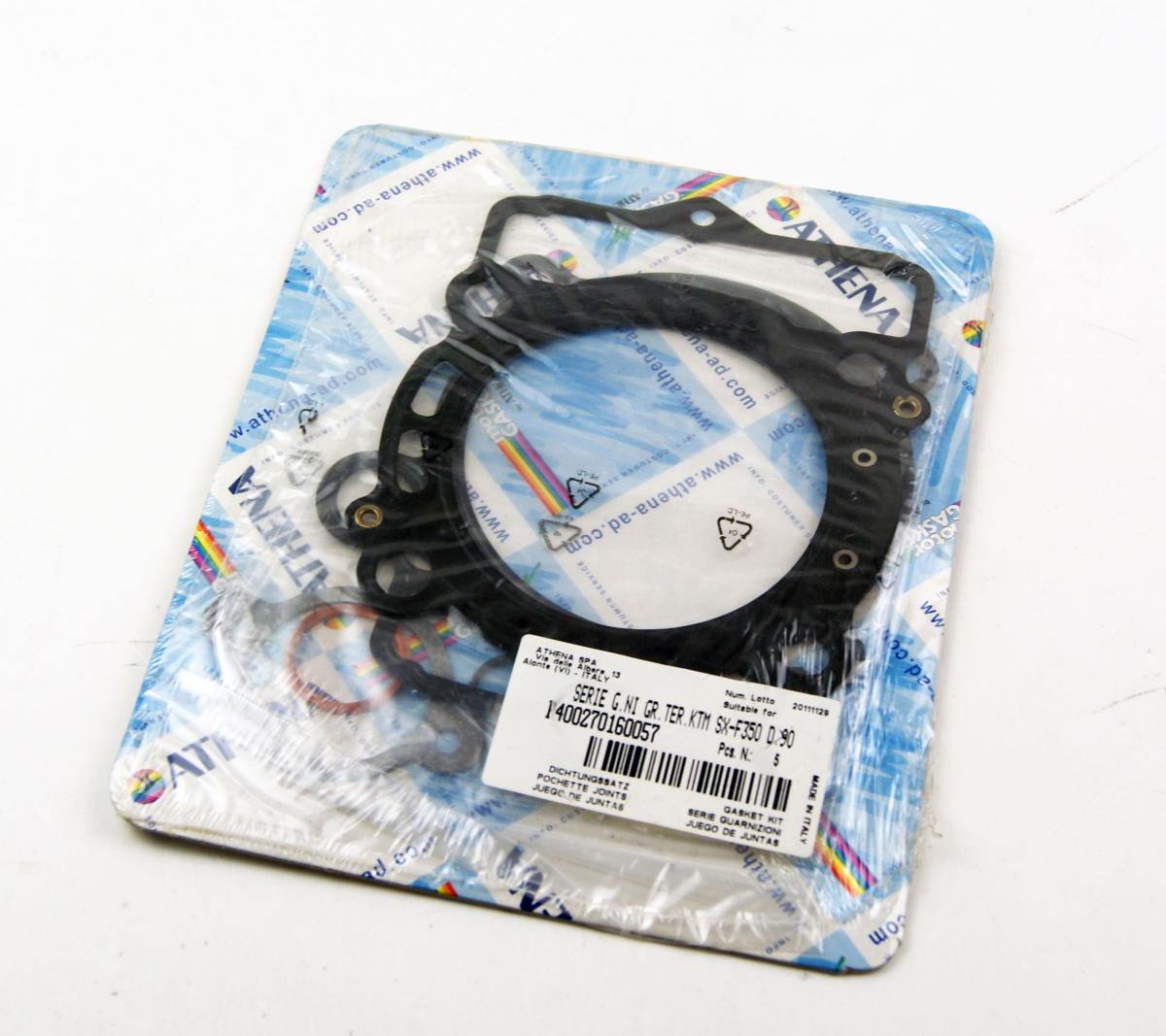 TOP END GASKET SET 90MM KTM EXC-F/XC-F 350 11-15, ATHENA P400270160057 365CC BIG BORE