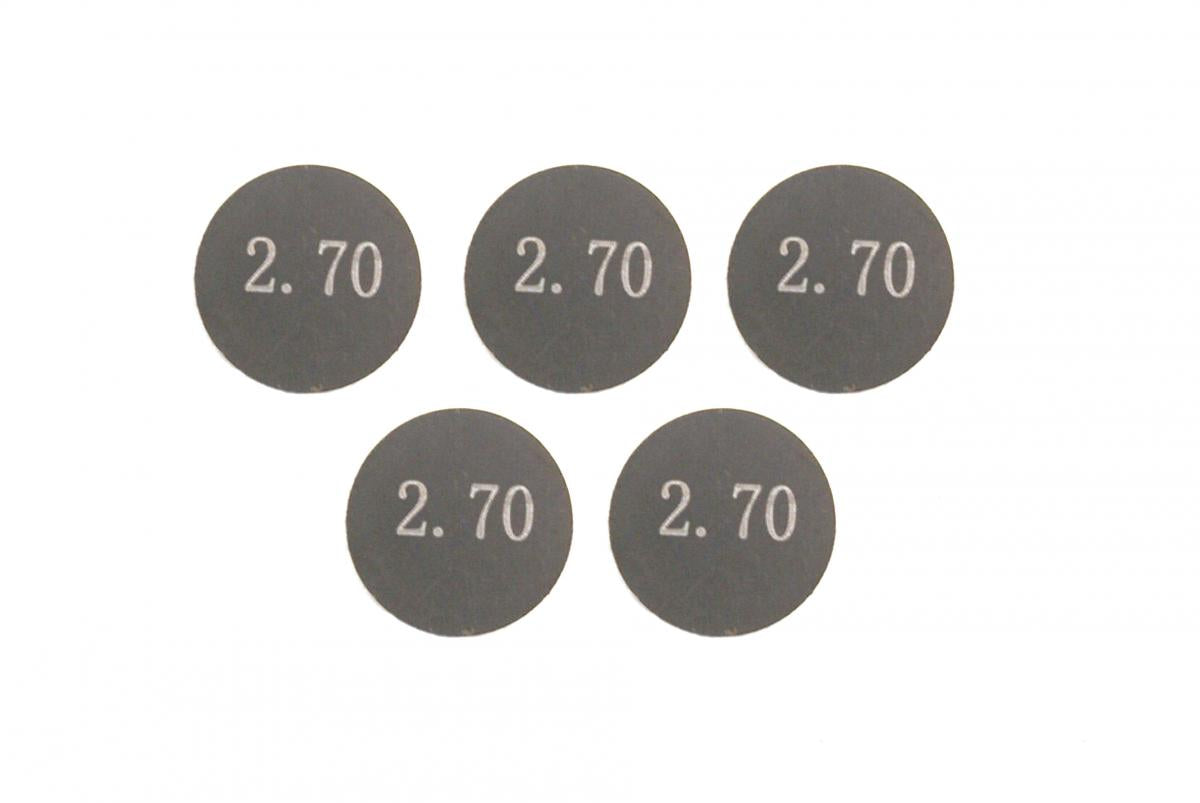 VALVE SHIMS 10mm 2.70 PACK/5, PROX 29.100270 KTM