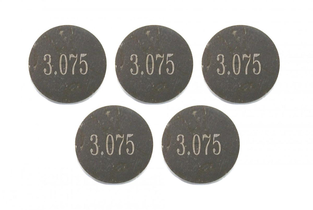 VALVE SHIMS 10mm 3.075 PACK/5, PROX 29.100307.5 KTM