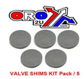 VALVE SHIM 2.50 29mm PK/5 13-7645