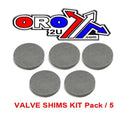 VALVE SHIM 2.70 29mm PK/5 13-7649