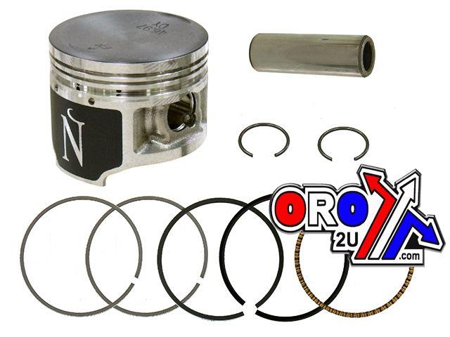 PISTON KIT YFA1 BREEZE 125 ATV, GRIZZY 125, NAMURA NA-40019, 49.00mm