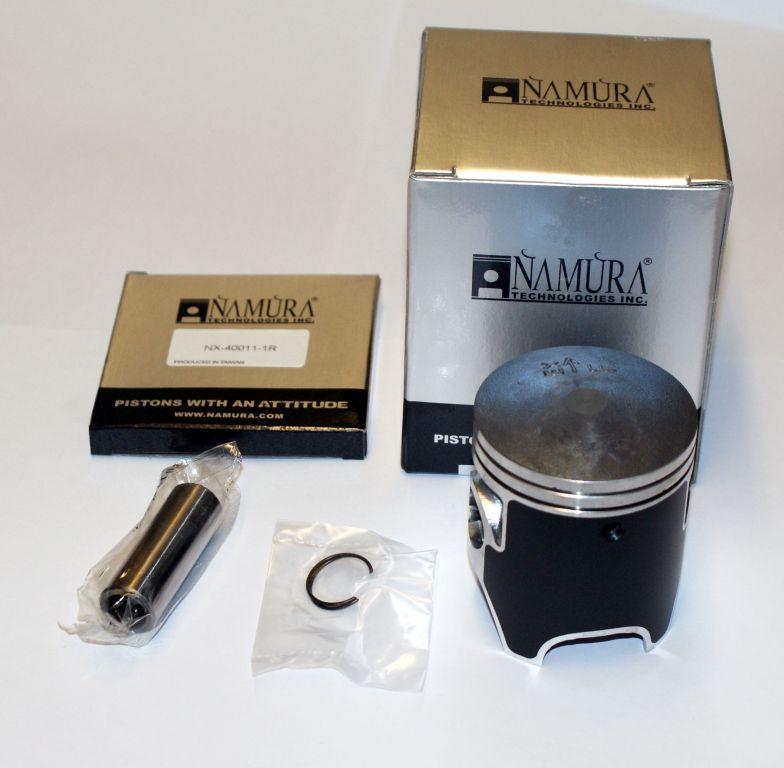 PISTON KIT 91-06 DTR125 57.00, NAMURA NX-40011-4 O/S 1.00