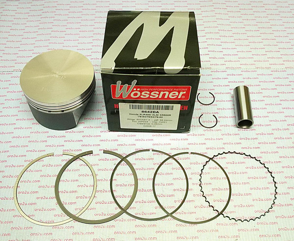PISTON KIT XR XLR 500 90.50, FORGED WOSSNER 8642D150