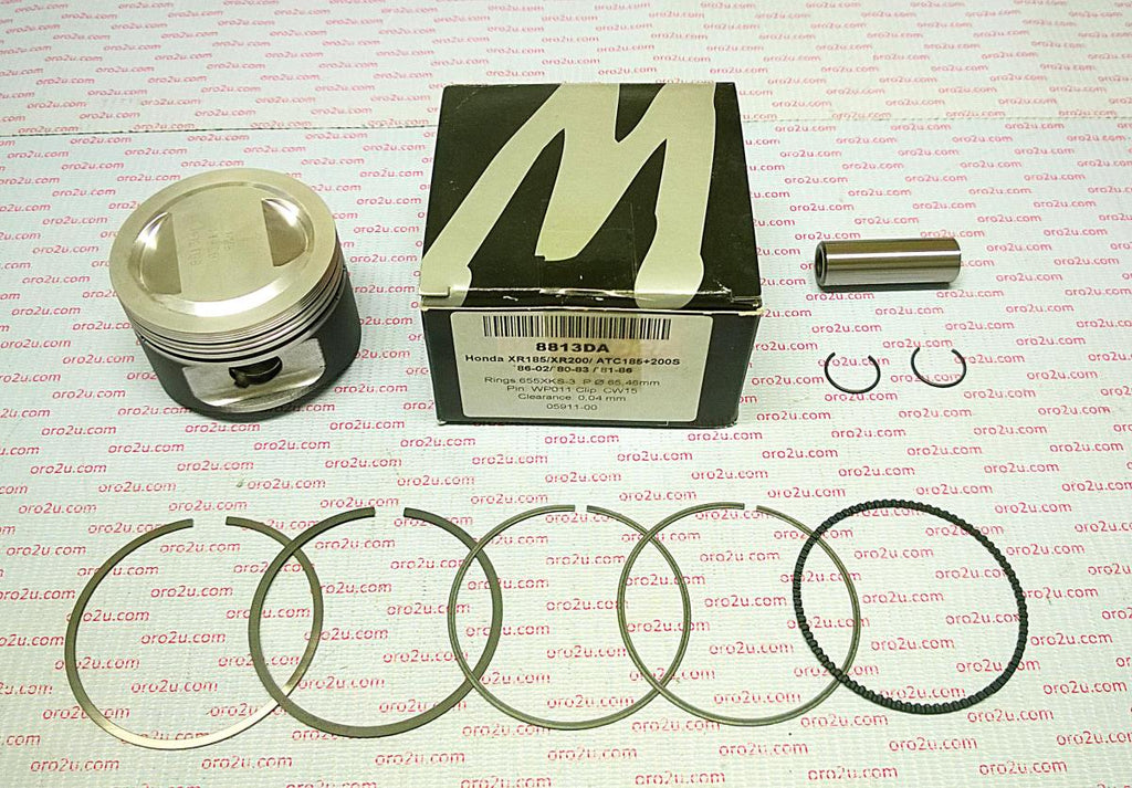 PISTON KIT XR200 ATC200 80-02, FORGED WOSSNER 8813DA 65.50, 13101-446-770, 13101-958-671