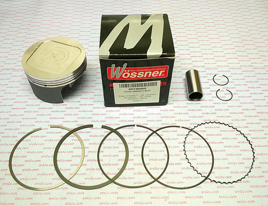 PISTON KIT 85-00 XR600R 97.00, FORGED WOSSNER 8574DA 13110-MK2-043