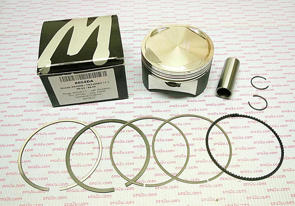 PISTON KIT XR400 TRX400 89.00, FORGED WOSSNER 8604D400