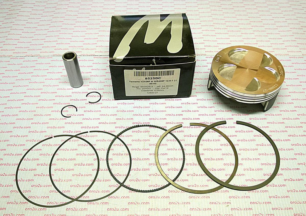 PISTON KIT 00-02 YZF426 98.00, FORGED WOSSNER 8525D300