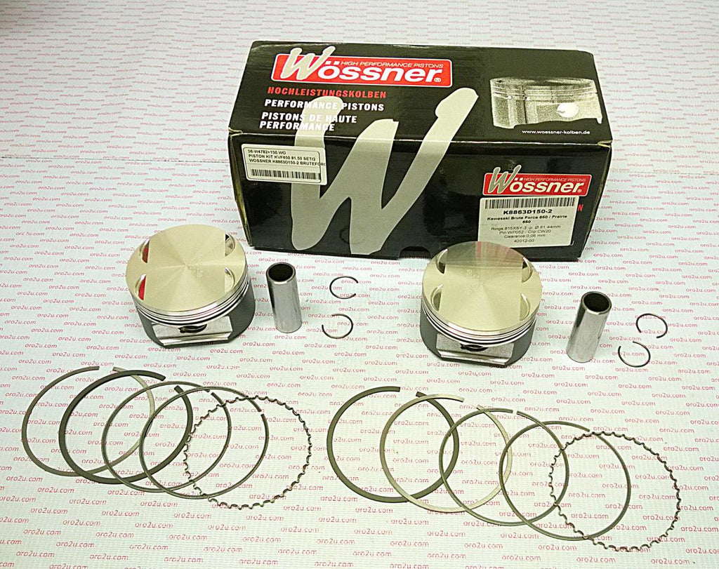 PISTON KIT KVF650 81.50 SET/2, WOSSNER K8863D150-2 BRUTEFORCE, 56-W4782