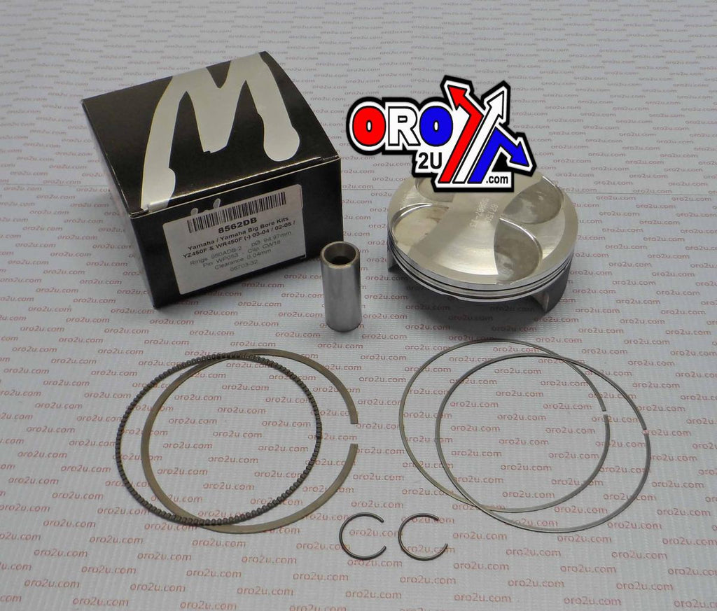 PISTON KIT 03-04 YZF450 95.00, FORGED WOSSNER 8562DB