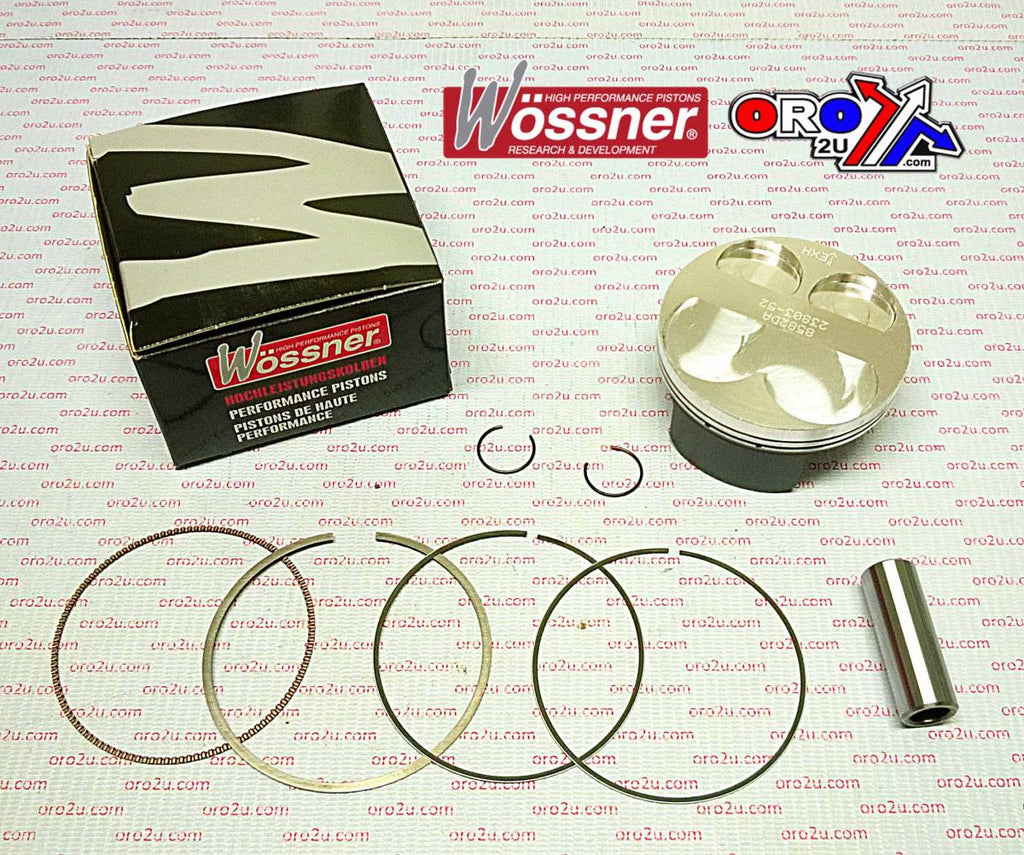 PISTON KIT KXF RMZ 250 77.00 B, FORGED WOSNER 8582DB