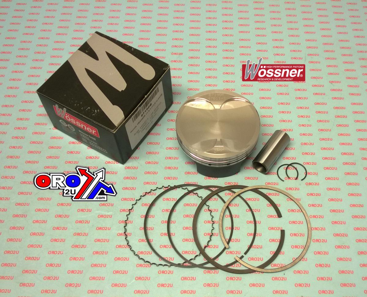 PISTON KIT 2004-2005 TRX450R HC FORGED WOSSNER 8719DA