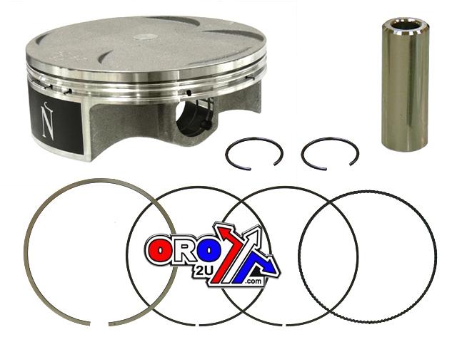 PISTON KIT 09-18 KXF450 96mm, NAMURA NX-20045-BCOMP 12.8:1, KX450F, KX-F450, Hyperdryve
