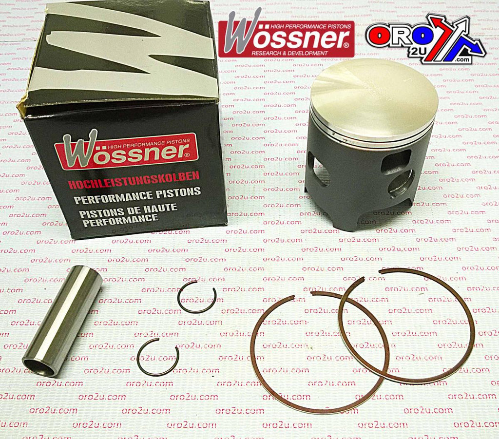 PISTON KIT 92-01 KX250 66.40 C, WOSSNER 8026DC KAWASAKI MX