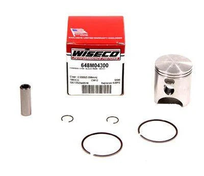 PISTON KIT 83-05 KX60 44.00, WISECO 648M04400 KAWASAKI