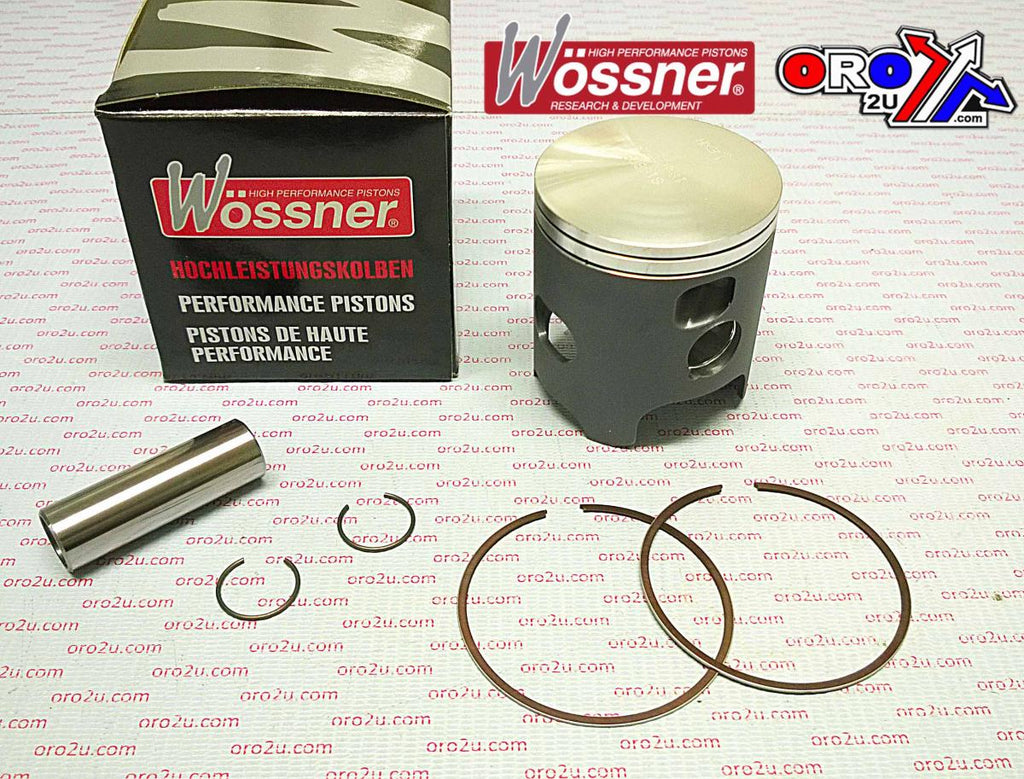 PISTON KIT 05-09 KX250 66.40 B, WOSSNER 8168DB KAWASAKI MX
