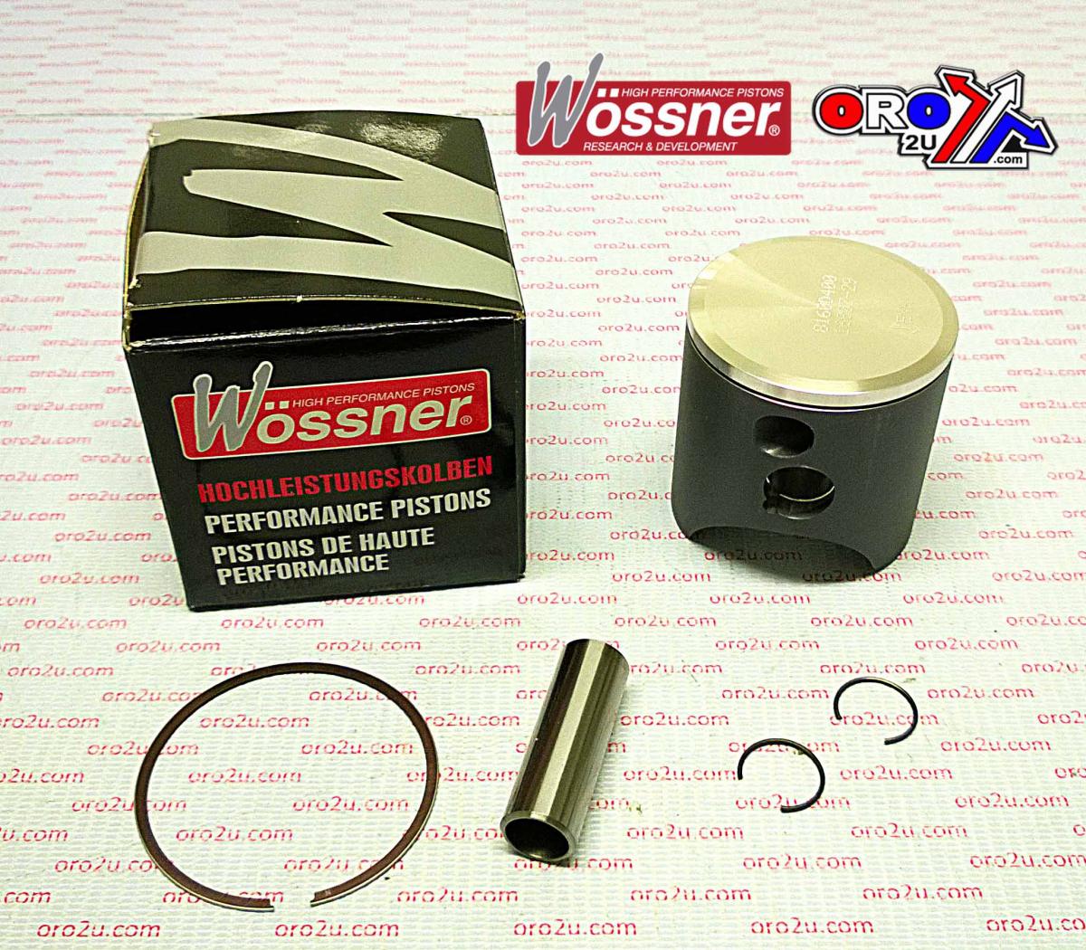 PISTON KIT 05-21 YZ125 58.00, WOSSNER 8160D400 YAMAHA MX