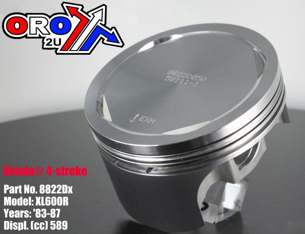 PISTON 83-87 XL600R 101.00, WOSSNER 8822D100 HONDA