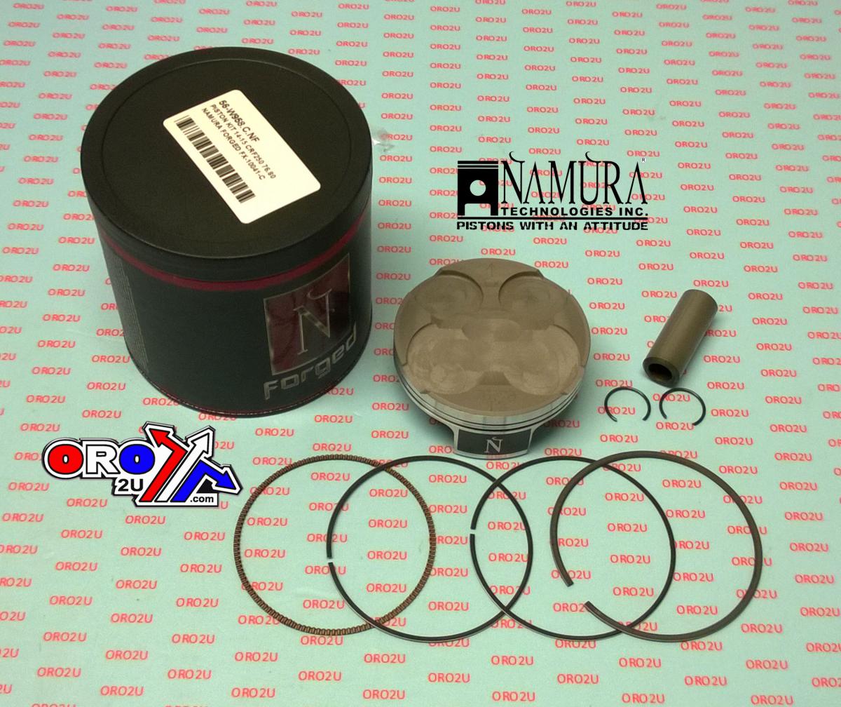 PISTON KIT 76.80mm 2014-2015 HONDA CRF250 NAMURA FORGED FX-10041-C