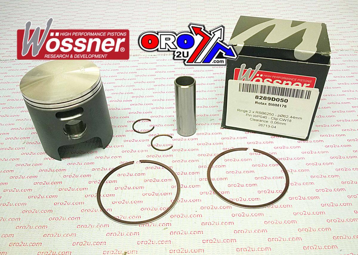 PISTON KIT ROTAX SWM175 62.50, WOSSNER 8289D050