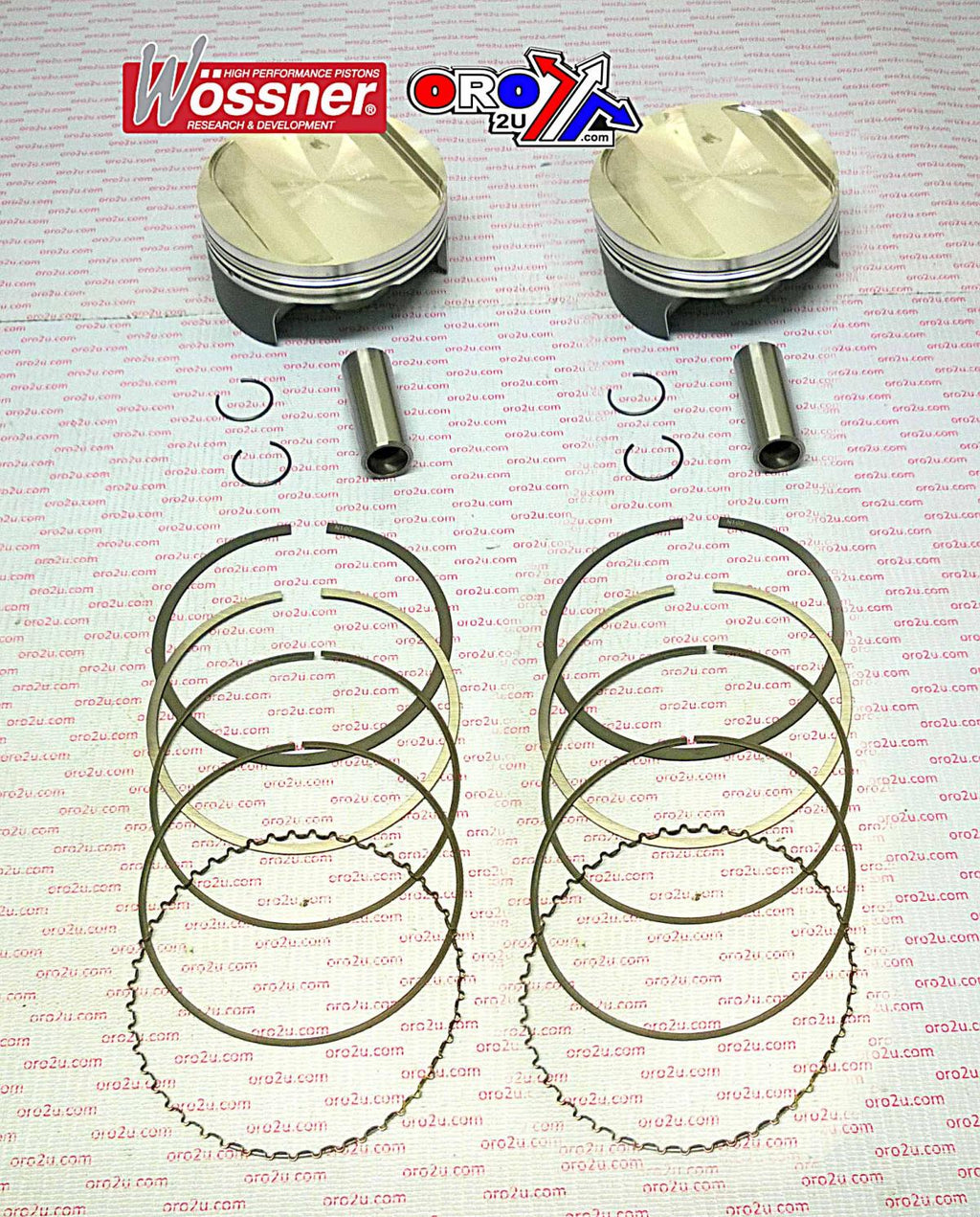 PISTON KIT ALL 998 999S DUCATI WOSSNER K8758DA-2
