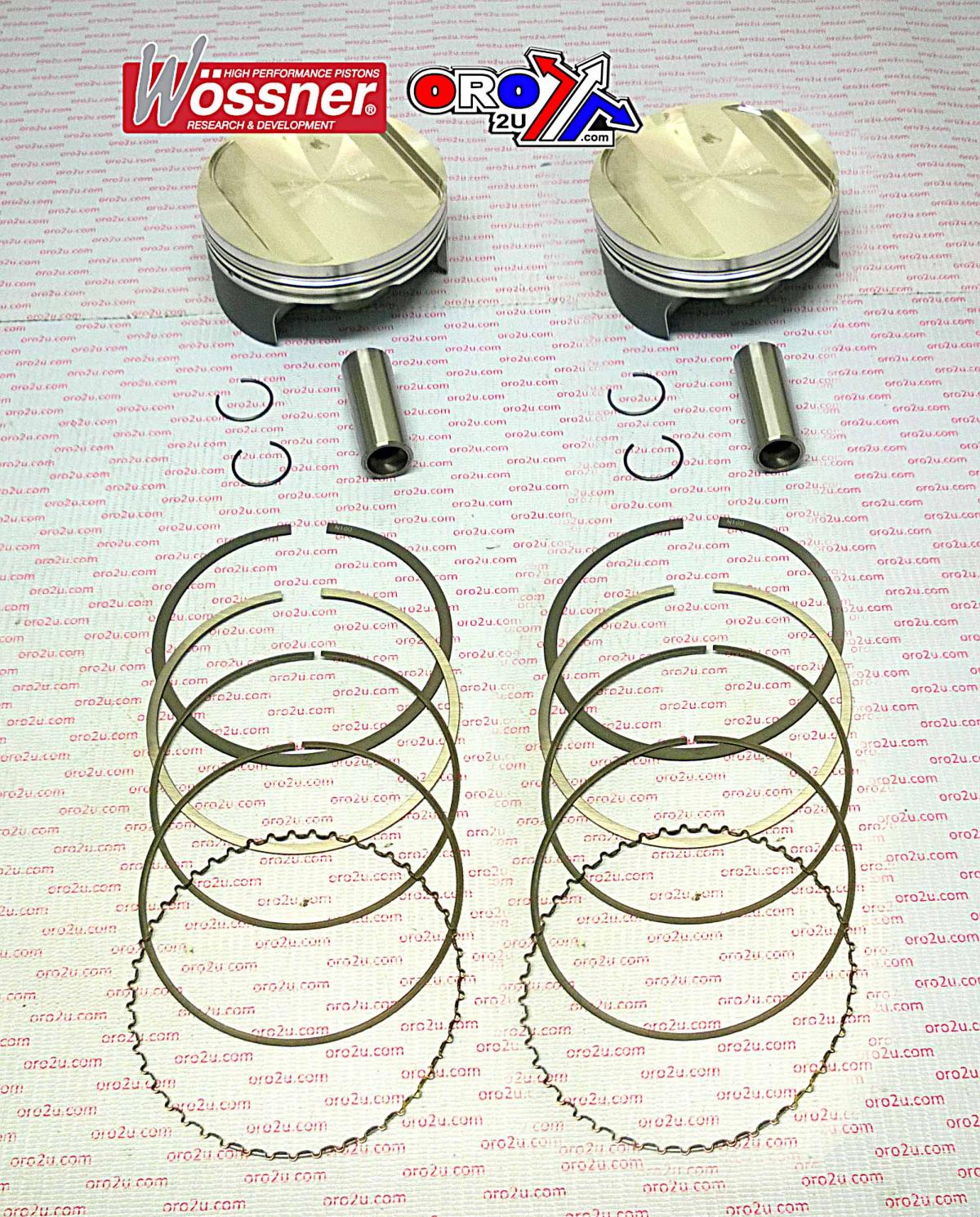PISTON KIT ALL 998 999S DUCATI WOSSNER K8758DA-2