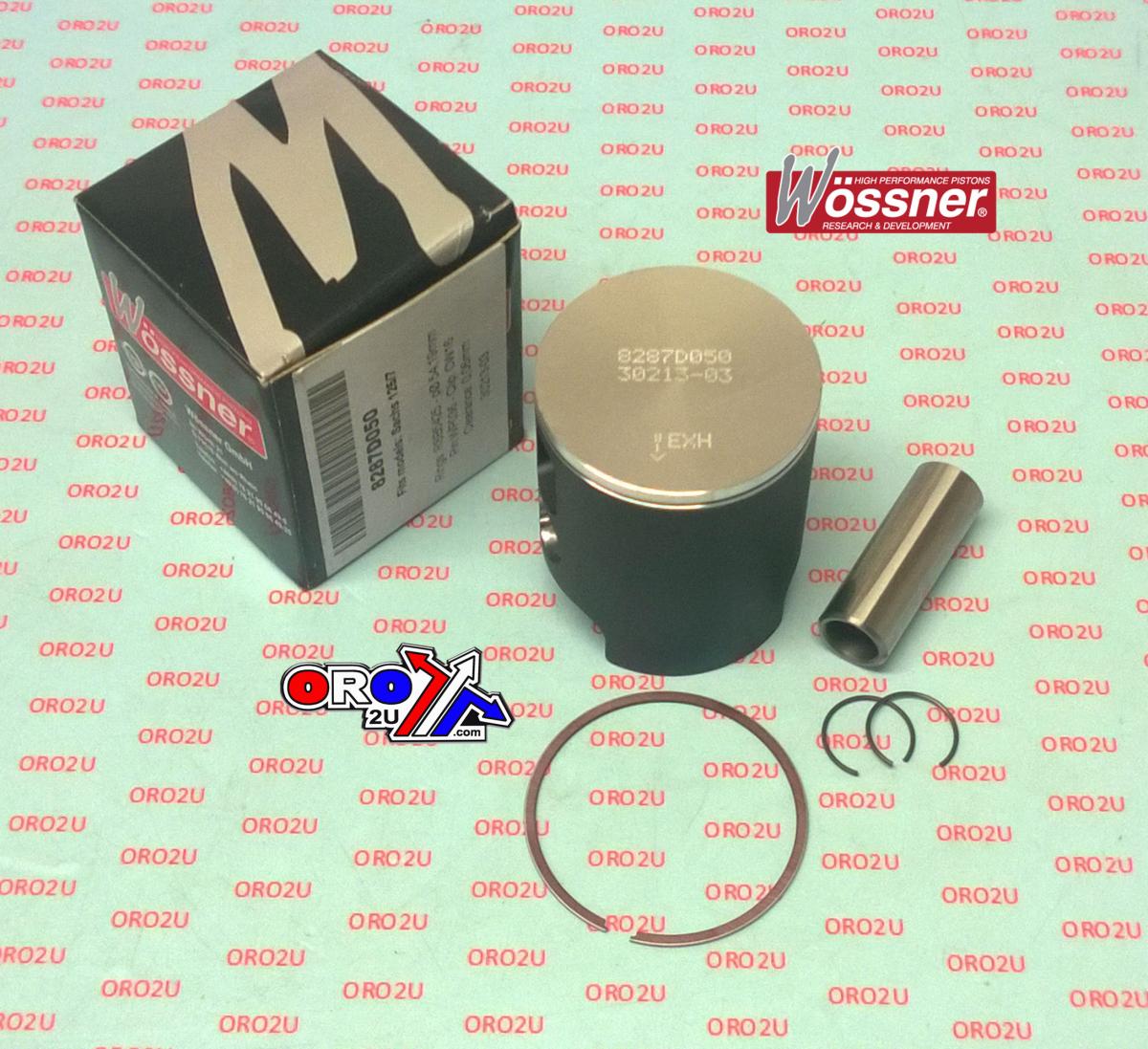 PISTON KIT SACHS 125/7 55.75, WOSSNER 8287D200 PIN 16mm