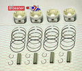 PISTON KIT/4 KAW KZ1000 ST Z1R, WOSSNER K8797D200-4 72.00mm